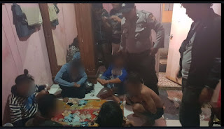 Asik Berjudi, 7 Anak di Bawah Umur Diamankan Unit Reskrim Polsek Soreang