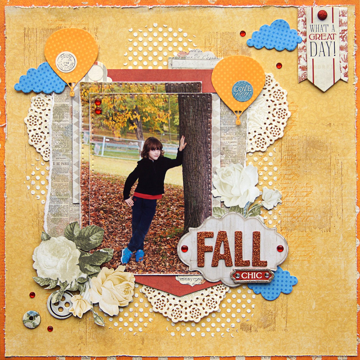 Fall Scrapbook Layout LaptrinhX / News