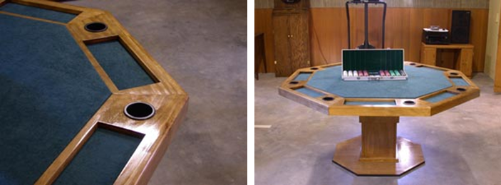 Build a octagon poker table