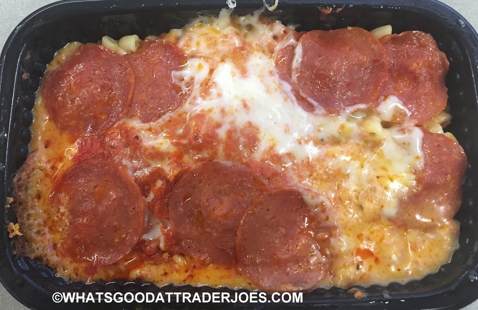 What's Good at Trader Joe's? Trader Joe's Pepperoni Pizza Mac & Cheese
