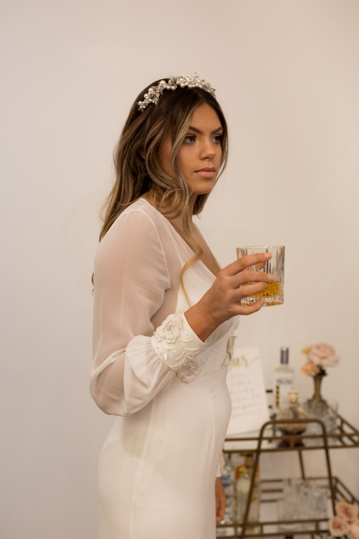 to the aisle australia | fleur de lys modern romantic bridal editorial kath young photography yallingup wa perth weddings bridal gowns florals bouquet styling tablescape blush pink palette