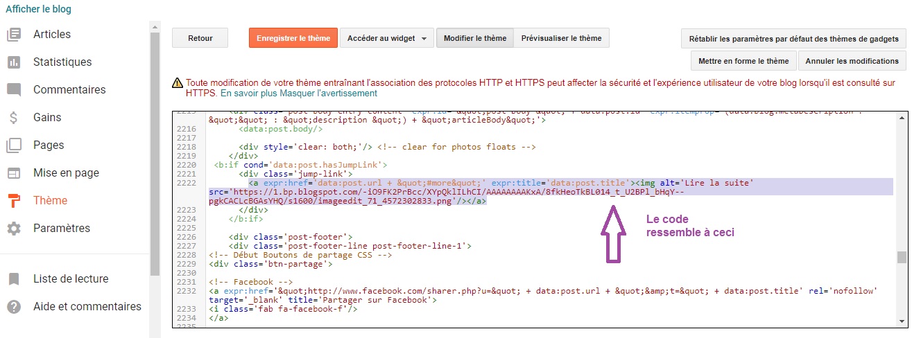 Positionner Une Image à Coté Du Texte Html Création d'un aperçu d'article dans Blogger - Tuto Inside - Happy Manda