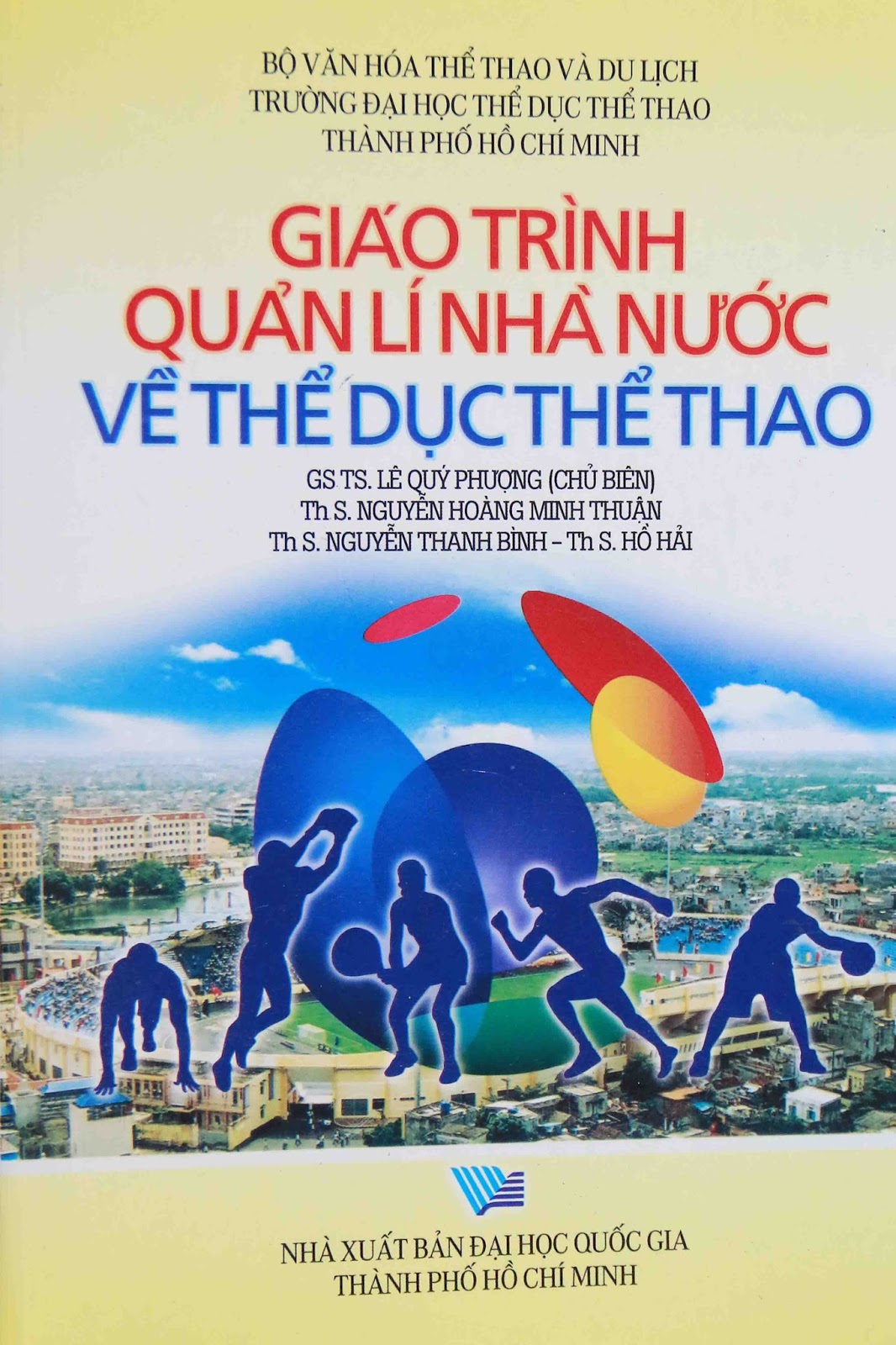Giáo trình Quản lí nhà nước về thể dục thể thao Thông tin tài liệu