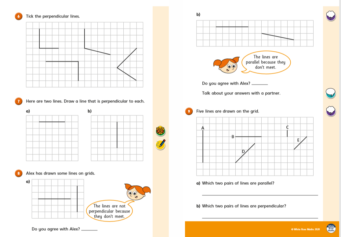Year 3: Friday 26th June - Maths (Parallel and Perpendicular)