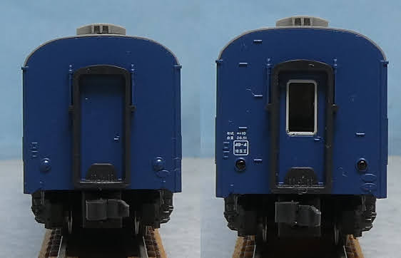 旧型客車 4両セット（ブルー） KATO 10-034-1 入線！！