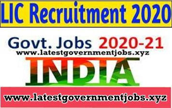 Lic Recruitment 2020 2021 Apply Online For 5000 Post