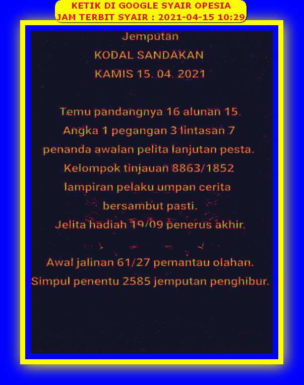 PREDIKSI SGP YOHII