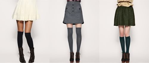 FaCE, FASHiON & LiFE: How to wear knee high socks alone or w/ boots ...