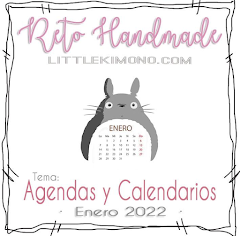 Reto Handmade, Agendas y Calendarios, Enero 2022