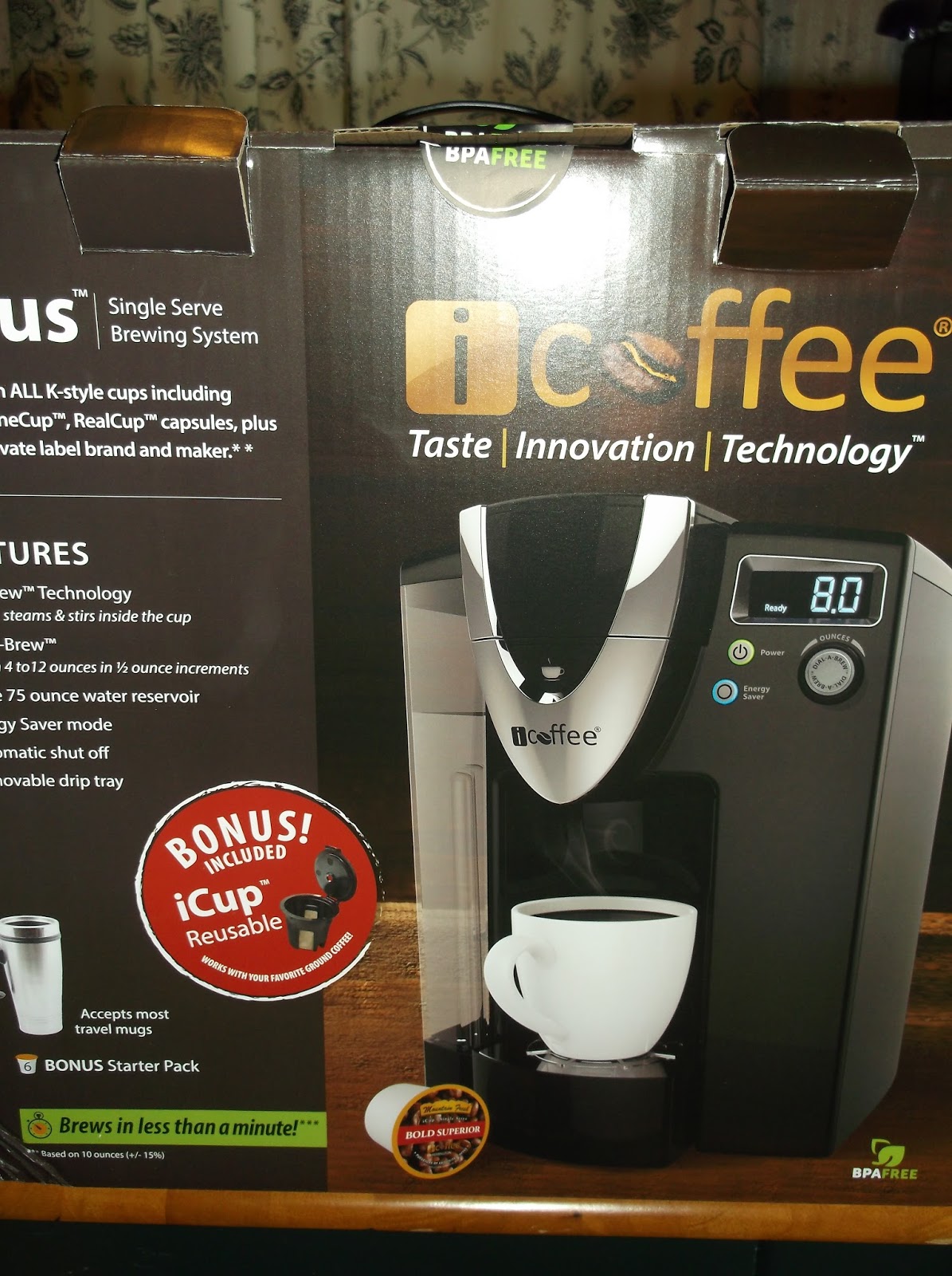 Missy's Product Reviews : iCoffee Opus