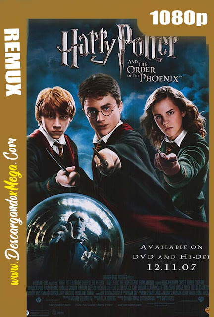 Harry Potter y la orden del Fénix (2007) BDREMUX 1080p Latino