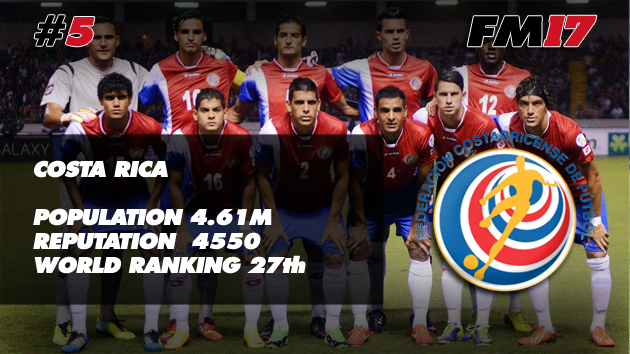 #5 Costa Rica #5 Costa Rica