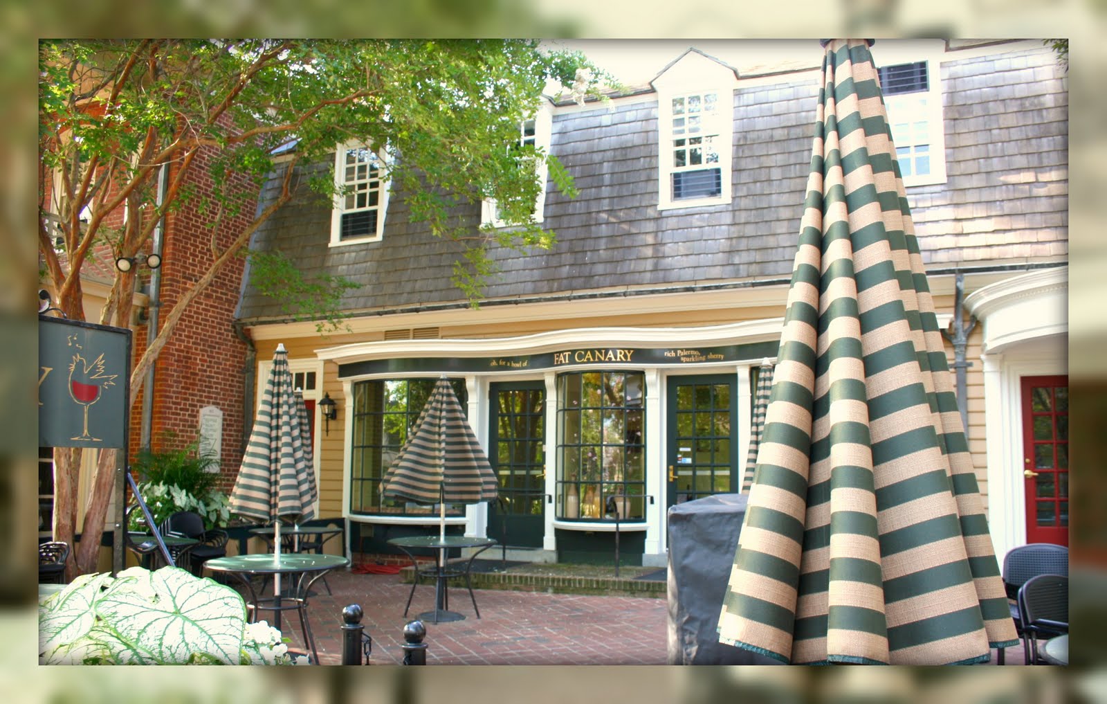 Living In Williamsburg, Virginia The Fat Canary At Merchants Square