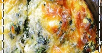 Spinach Mushroom and Feta Crustless Quiche - Healthy Living and Lifestyle