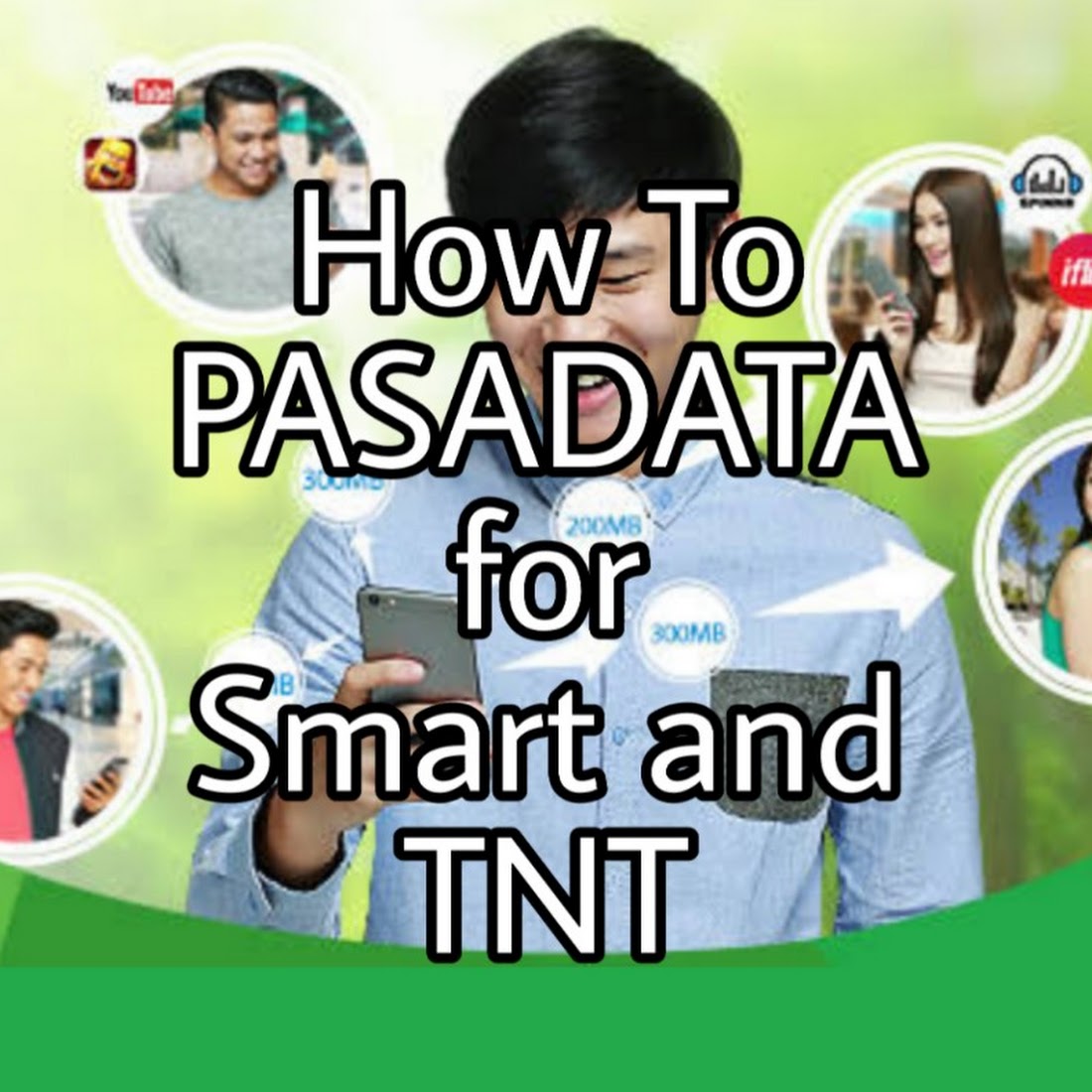 How To Share Data or Pasadata For Smart And TNT Easy Tutorial