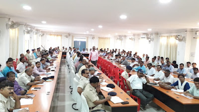 सोमवारी और बक़रीद पर्व पर प्रशासनिक कड़ी विधि व्यवस्था, anj news media, Commissioner DM SSP Meeting Bakarid- Somvari Prav