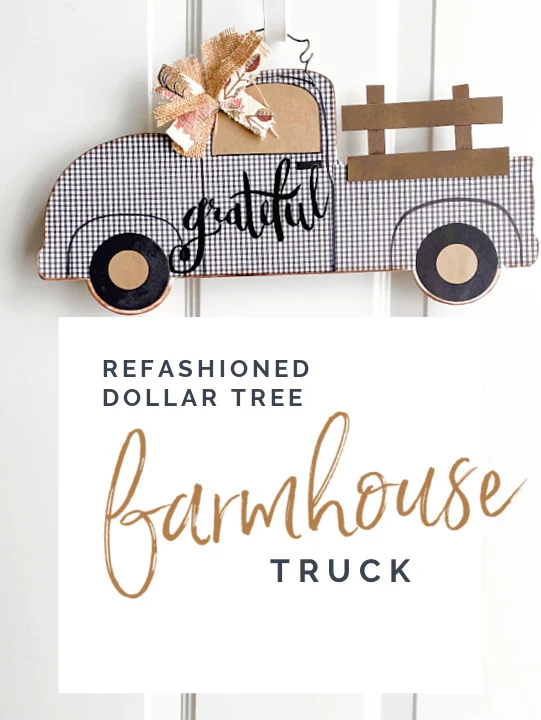 farmhouse truck Pinterest pin