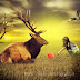Photo Manipulation Tutorial Deer And Girl In Photoshop