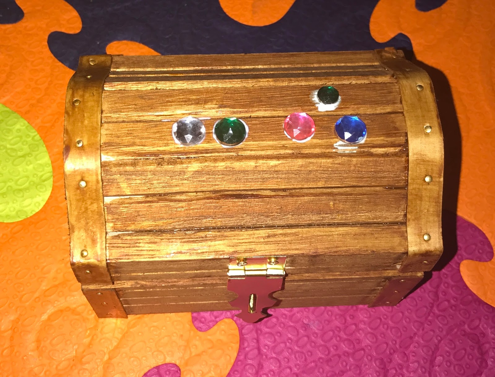 DIY Mini Treasure Chest Inspired By The Disney Pirates Of The Caribbean