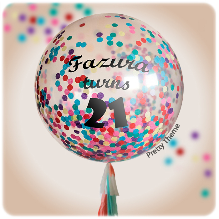 Pretty Theme Event Planner: Balloon Muar Belon Muar yeay!