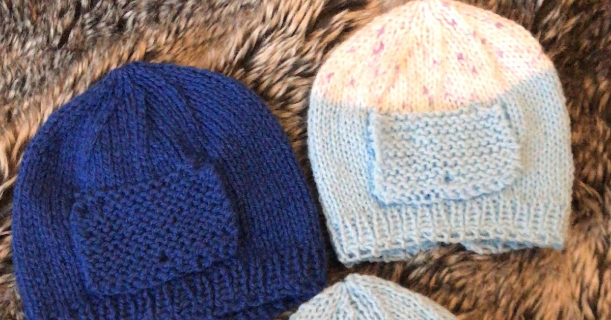 Charity knitting drive baby ventilator hats