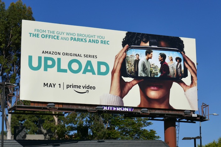 Upload series premiere billboard Upload series premiere billboard