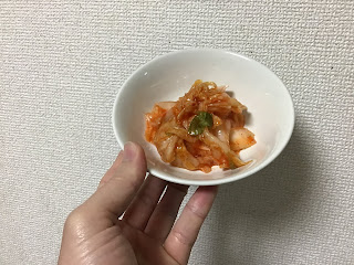 備後漬物　食鮮派　和風キムチ　中身