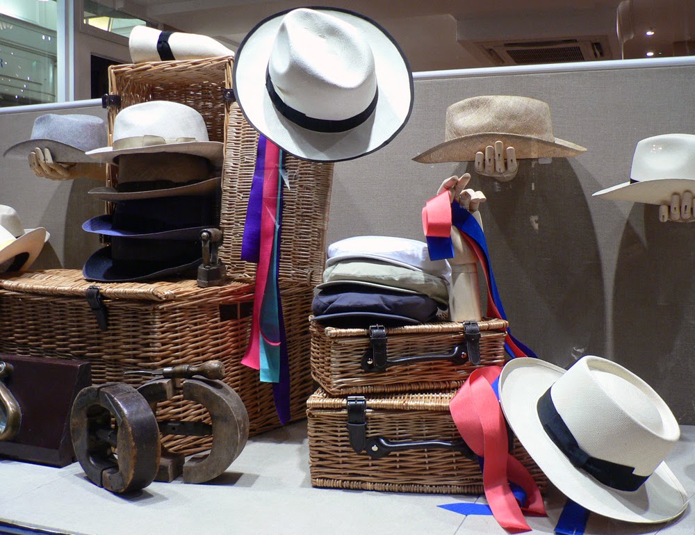 visual merchandising, design and events Bates new store on Jermyn Street