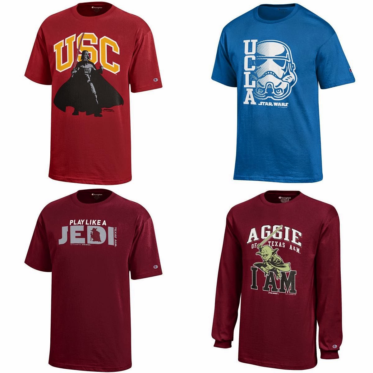 Star Wars College T-Shirt Collection