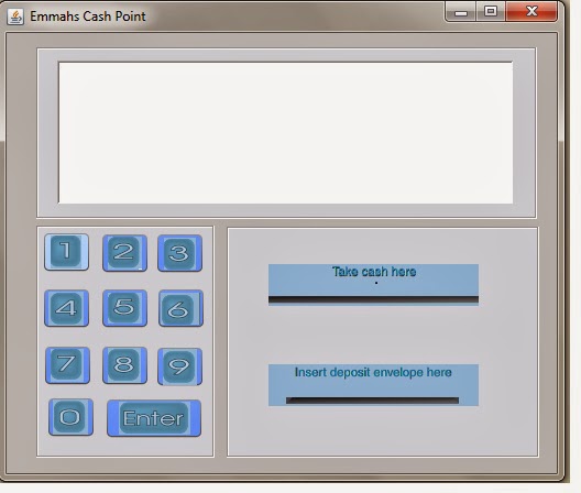 Techman MegaCoder An ATM Simulation Using Java Swing