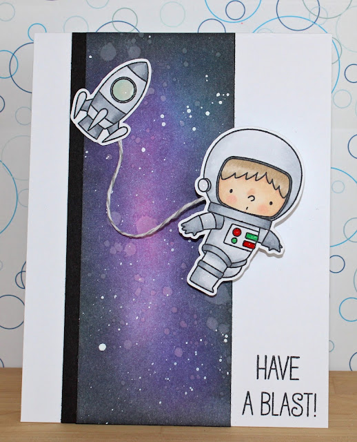 There's a Card for That: Have a Blast! Action Wobbler Card | ft MFT Stamps