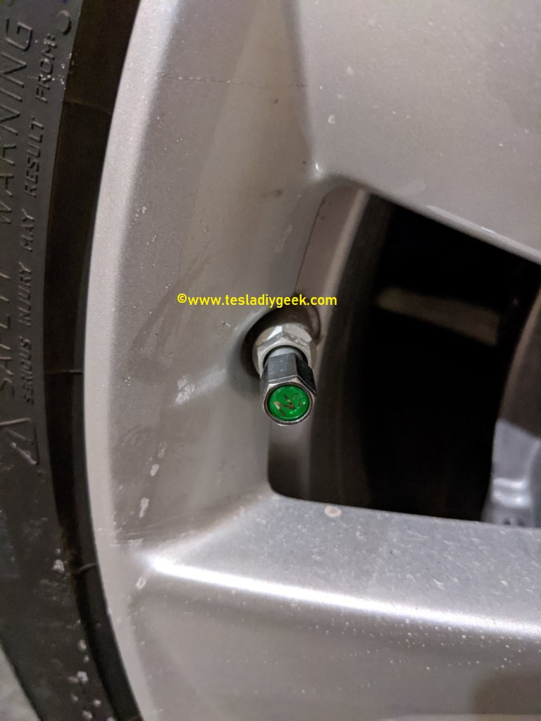 Tesla DIY Geek Nitrogen Fill of Tesla Tires (and Spare)