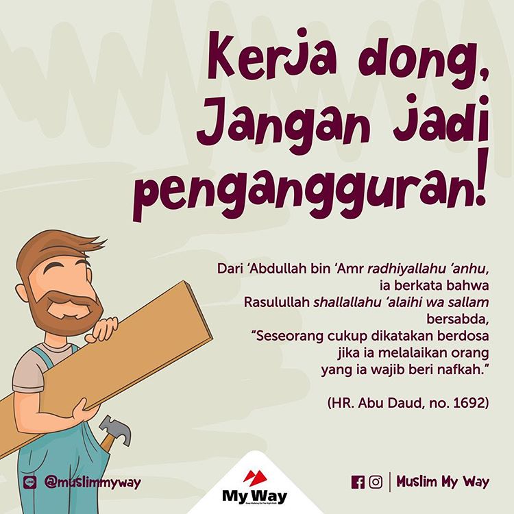 Inilah Manfaat Mencari Nafkah Dalam Islam