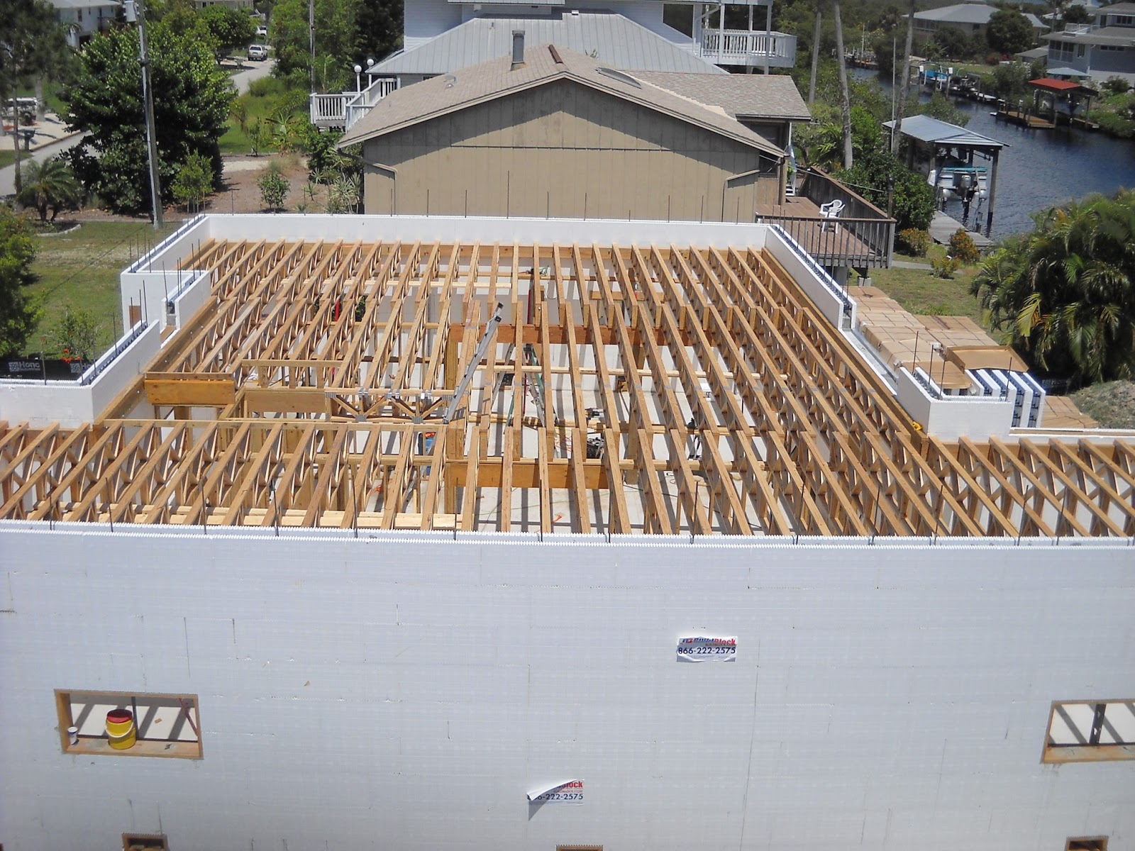 Pine Island Home Builder: Building ICF - Insulated Concrete Form