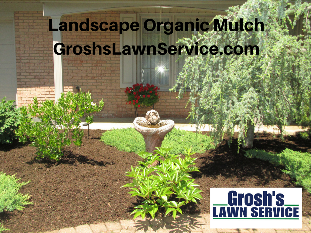 Groshs Lawn Service Landscape Organic Mulch Hagerstown MD Williamsport