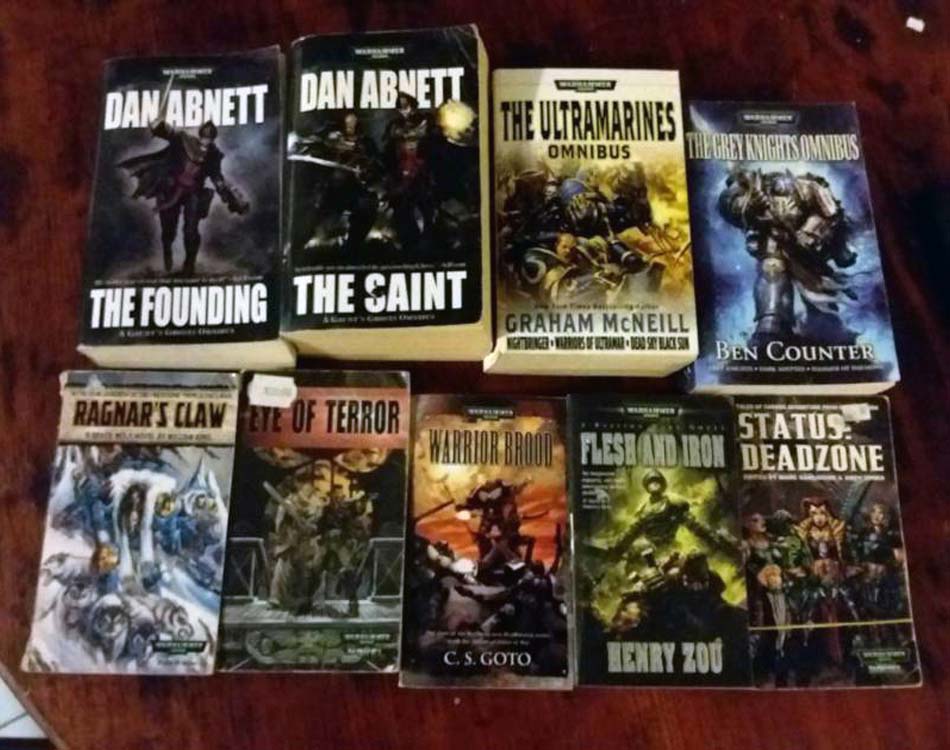 warhammer 40k books