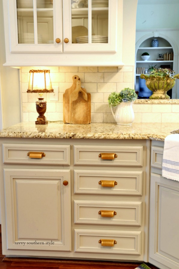 Savvy Southern Style Mini Kitchen Makeover Reveal