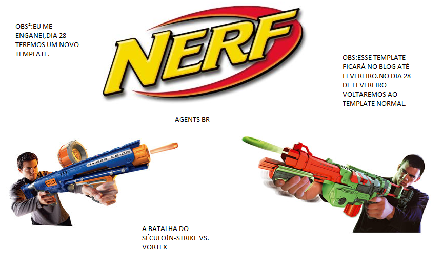 Nerf Agents BR
