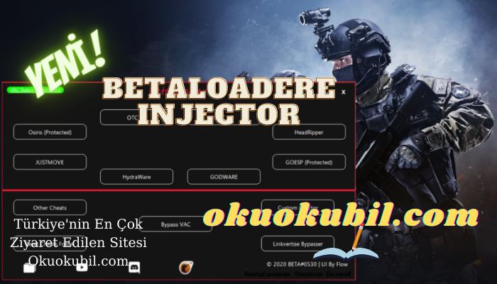 BetaLoader Injector Her DII İçin The Best CS:GO Loader Bypass VAC and CSGO Trusted Mode