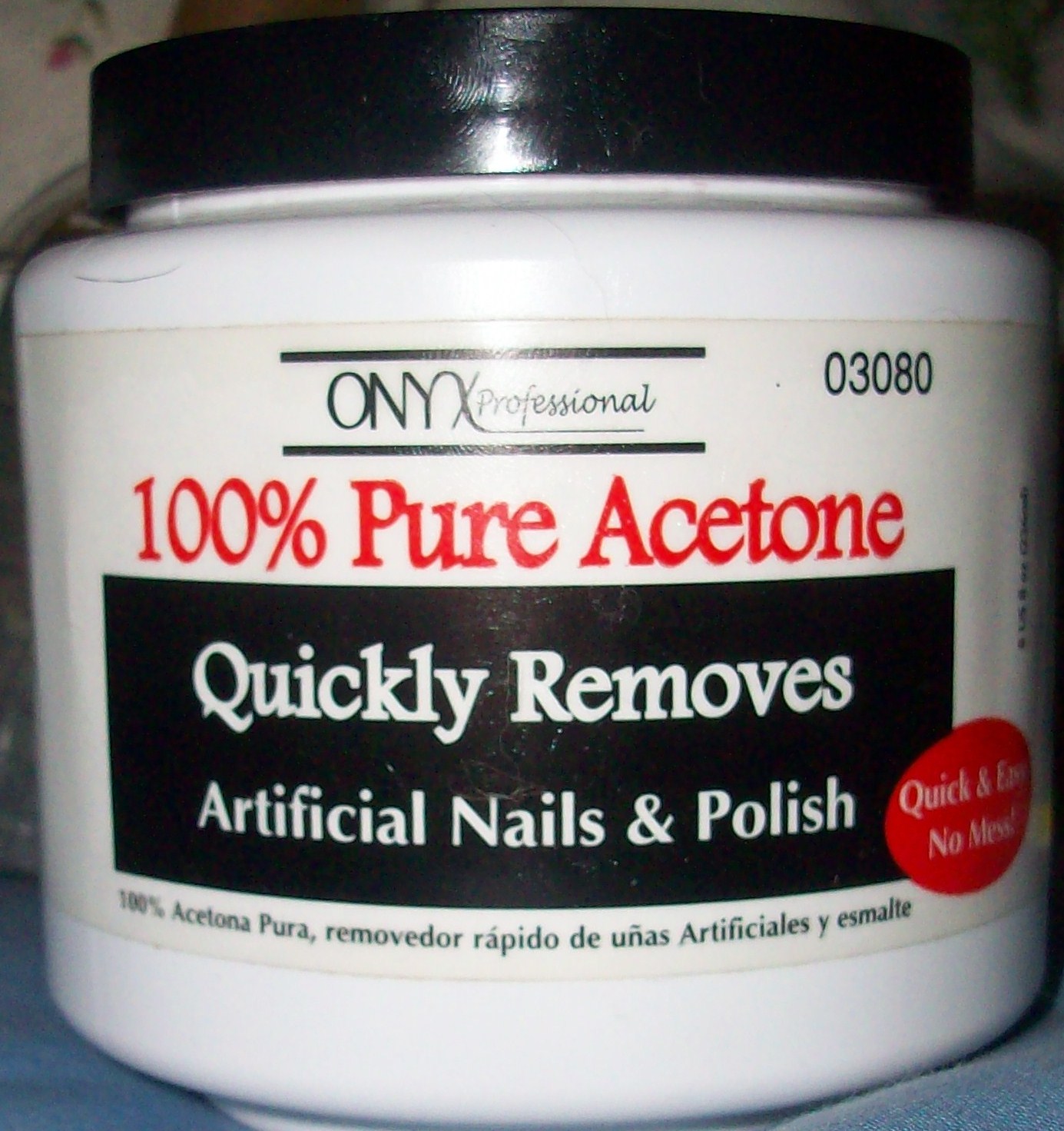 Thoughts From The Mrs. Review ONYX Professional 100 Pure Acetone