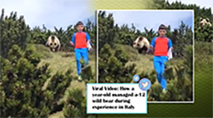 Viral Video How a 12 year old dealt with a wild bear during encounter in Italy
