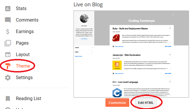 Build a Coding Blog on Blogger - Part 1 - Blogger Tips Pro