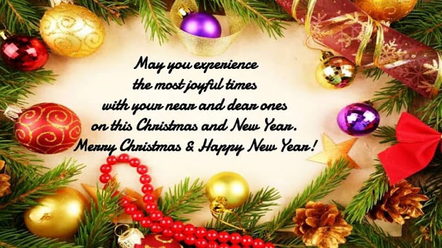 Merry Christmas And Happy New Year cards