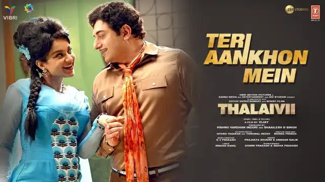 Teri Aankhon Mein Lyrics In English - Armaan Malik, Prajakta Shukre | Thalaivii