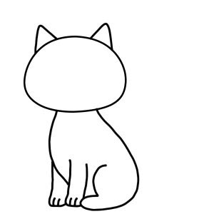 COMO DESENHAR UM GATO KAWAII 