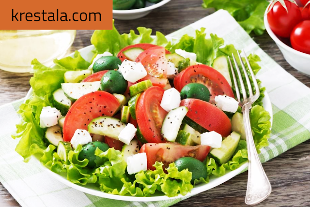 طريقة عمل سلطة الجبنة المتبلة