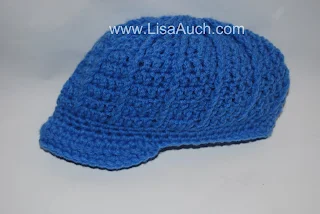 newsboy crochet hat pattern- peaky blinders style crochet baby hat pattern free