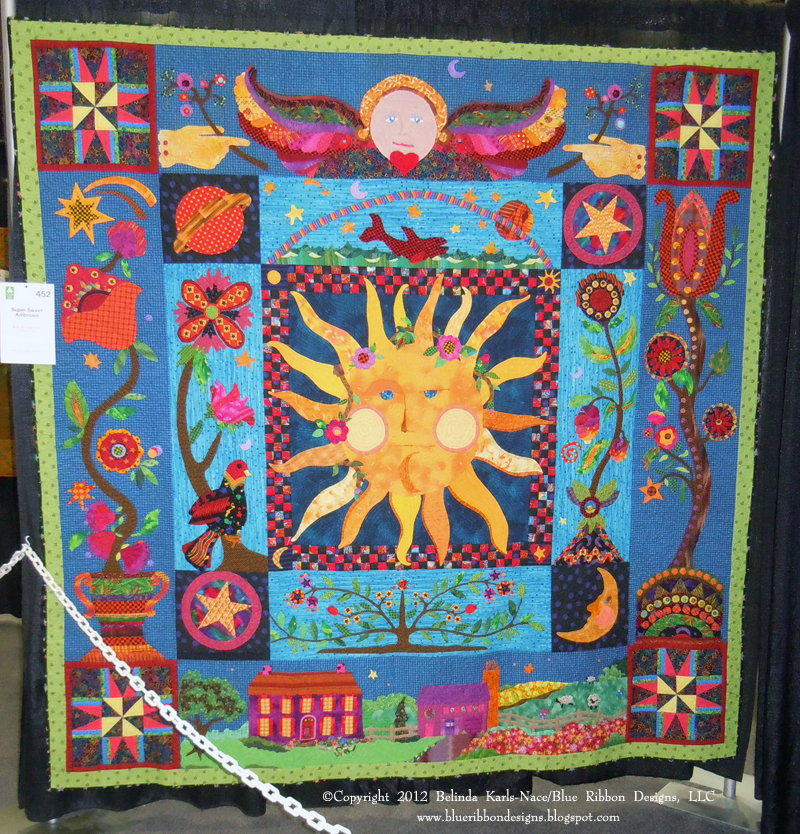 Samplings From A Blue Ribbon Girl AQS Quilt Show & Contest Des