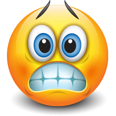 The gallery for --> Emoji Scared Face