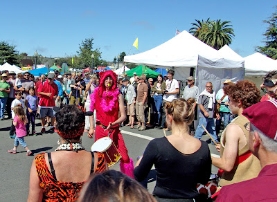 the All Species Parade, Arcata, CA - Arcata, California - Dancers, Drummers, Music, Art, Celebration and Parades - Photographs by gvan42 Greg Vanderlaan